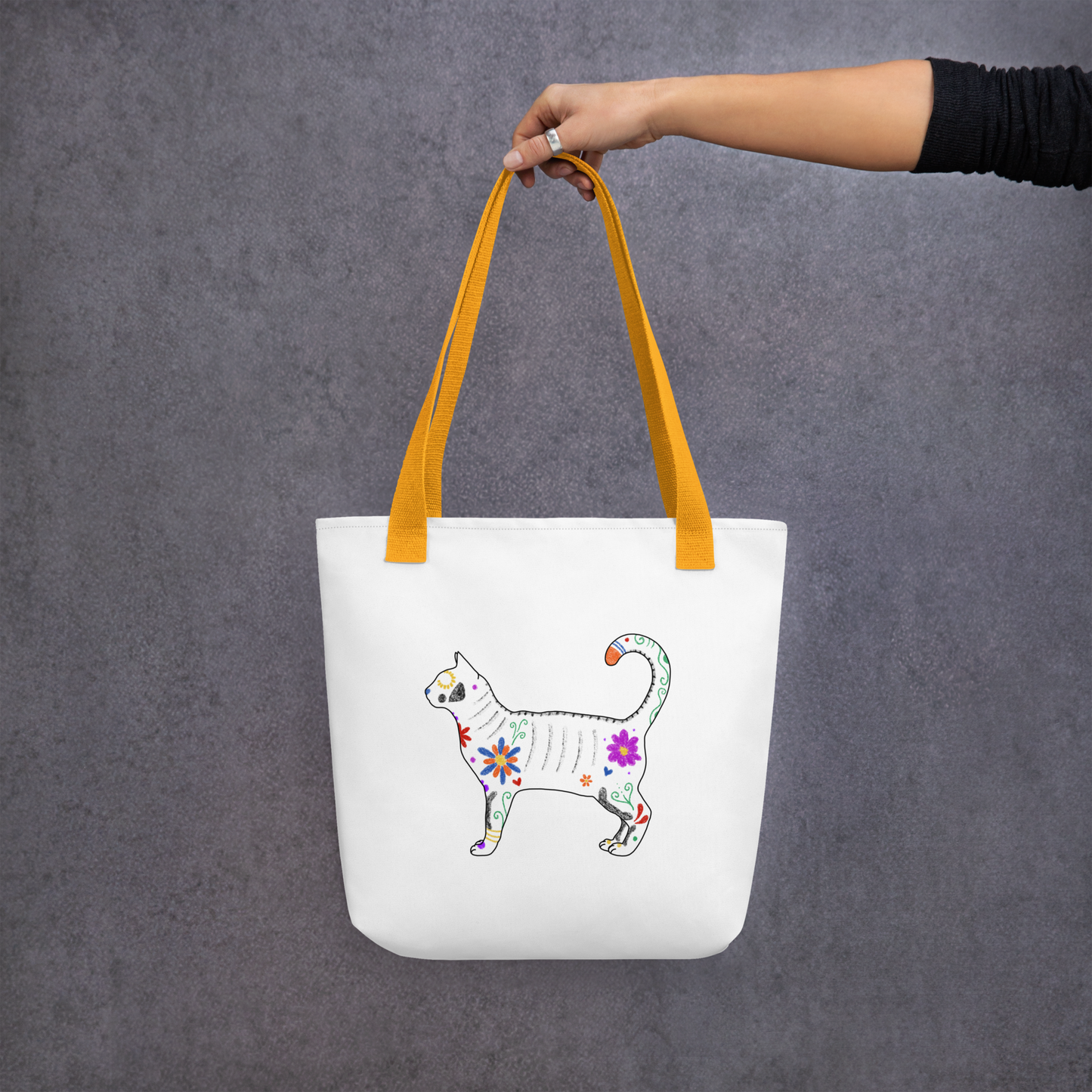 Eustache - White Tote bag V2