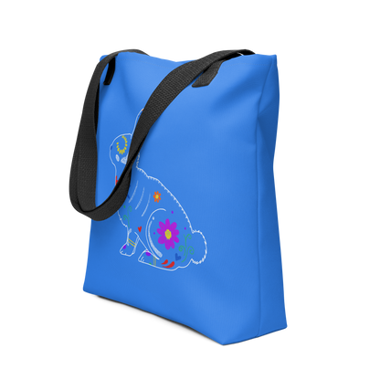 Roger - Blue Tote bag V2