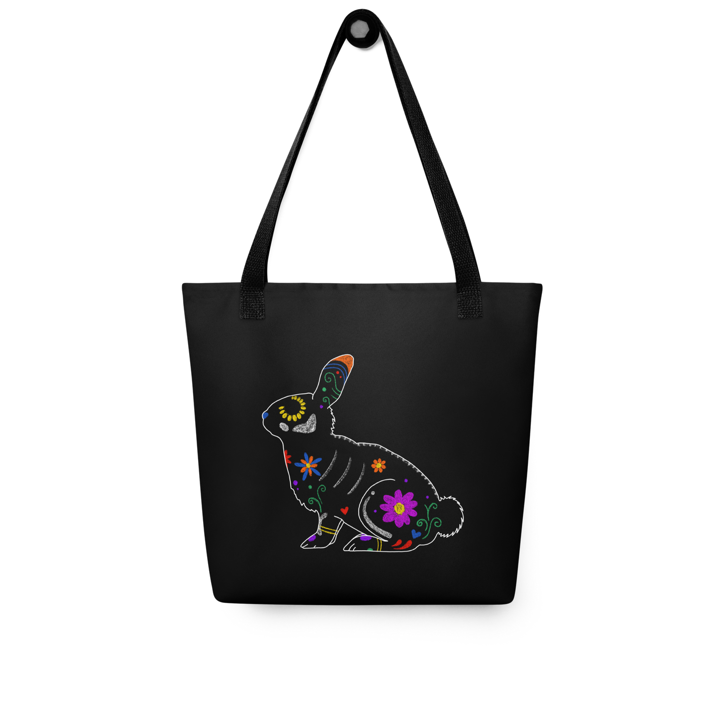 Roger - Black Tote bag V2