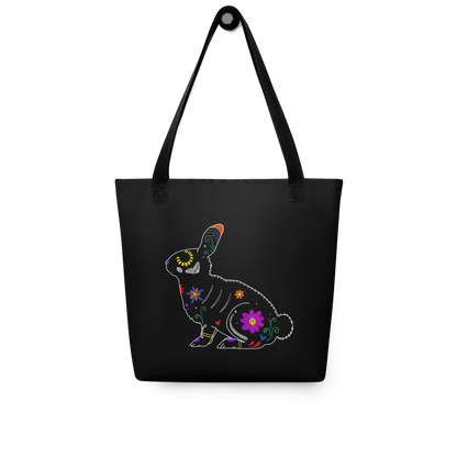Roger - Black Tote bag V2