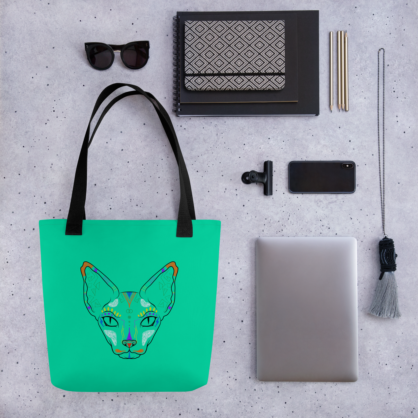 Orion - Green Tote bag V2