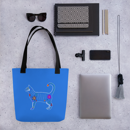 Eustache - Blue Tote bag V2