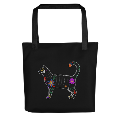 Eustache - Black Tote bag V2