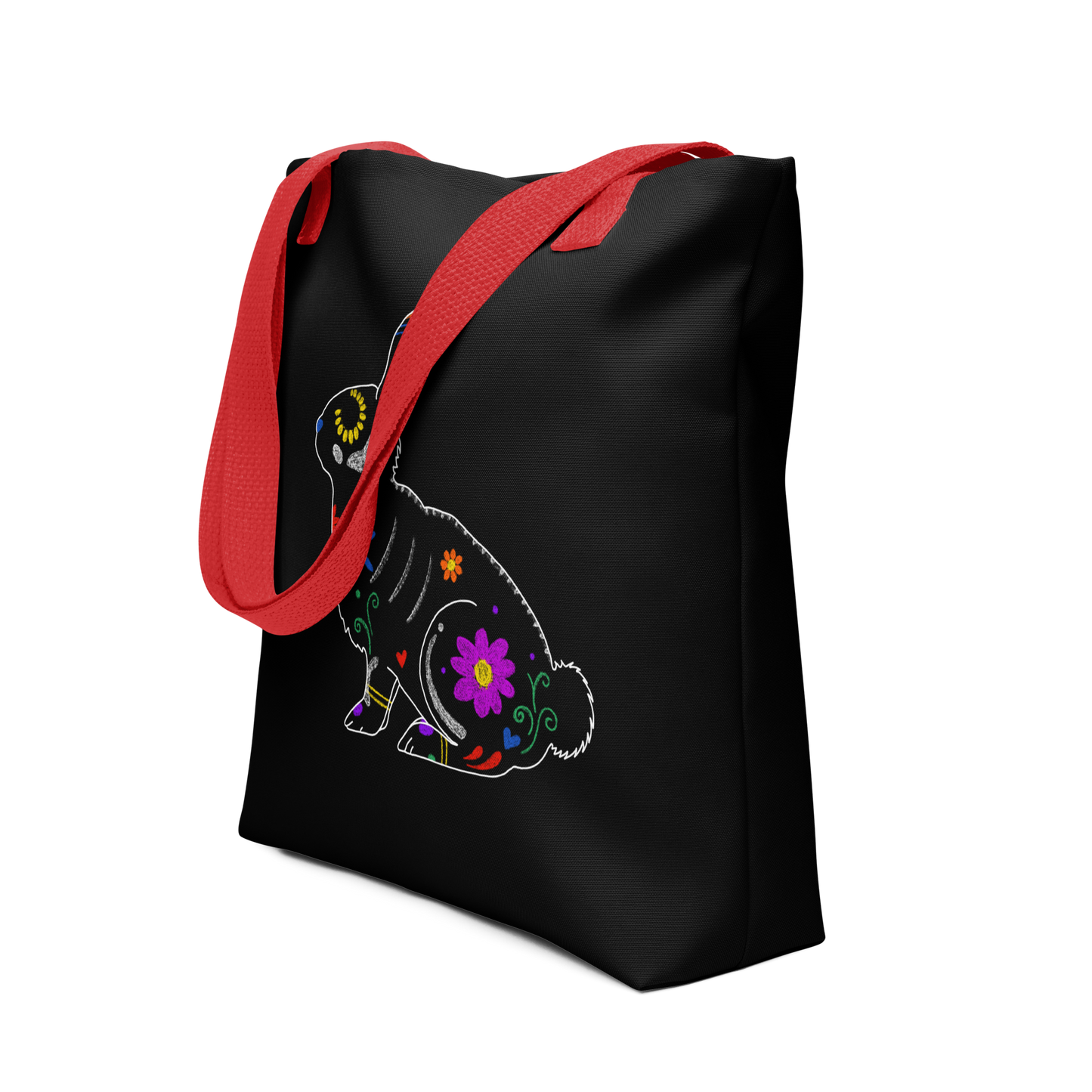 Roger - Black Tote bag V2