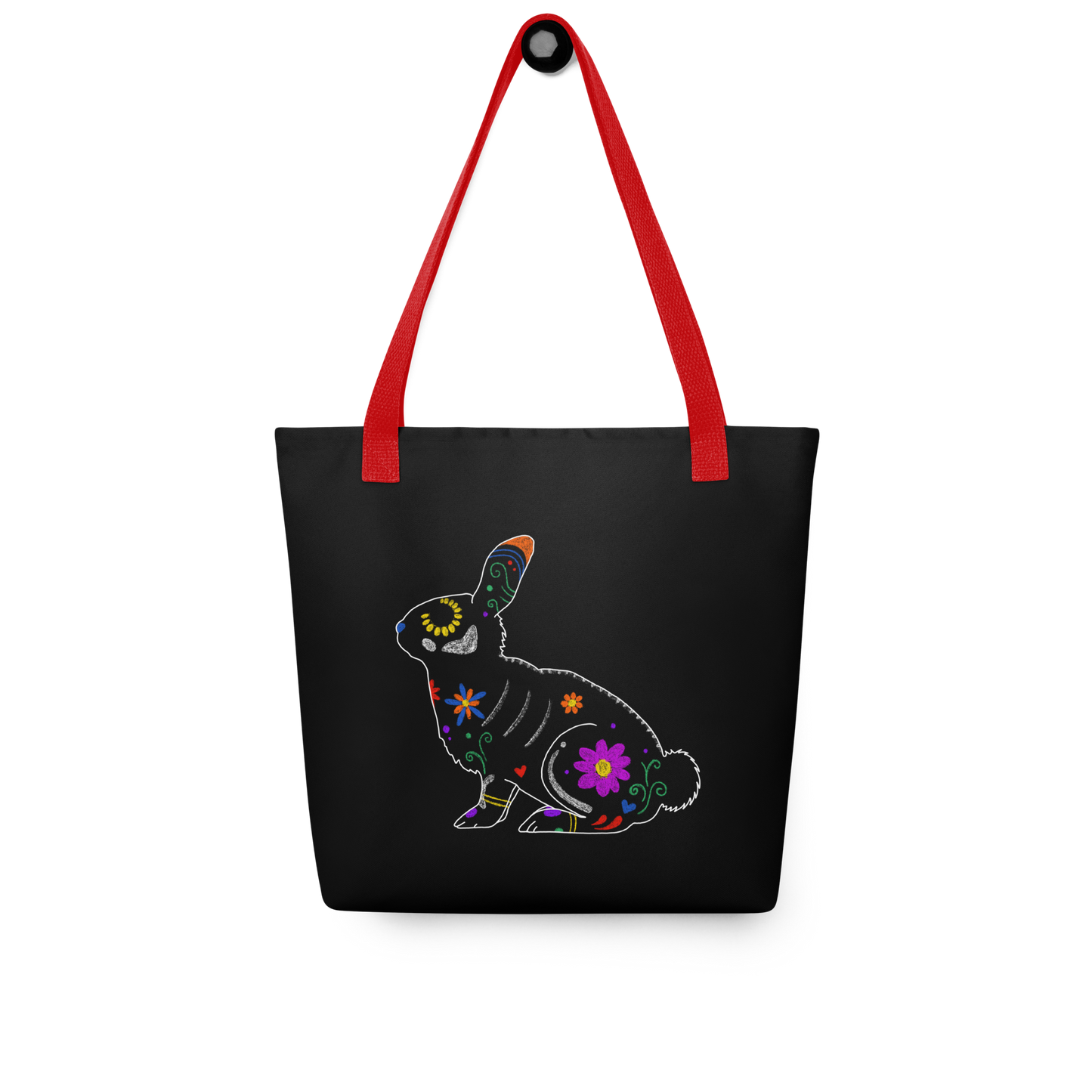 Roger - Black Tote bag V2