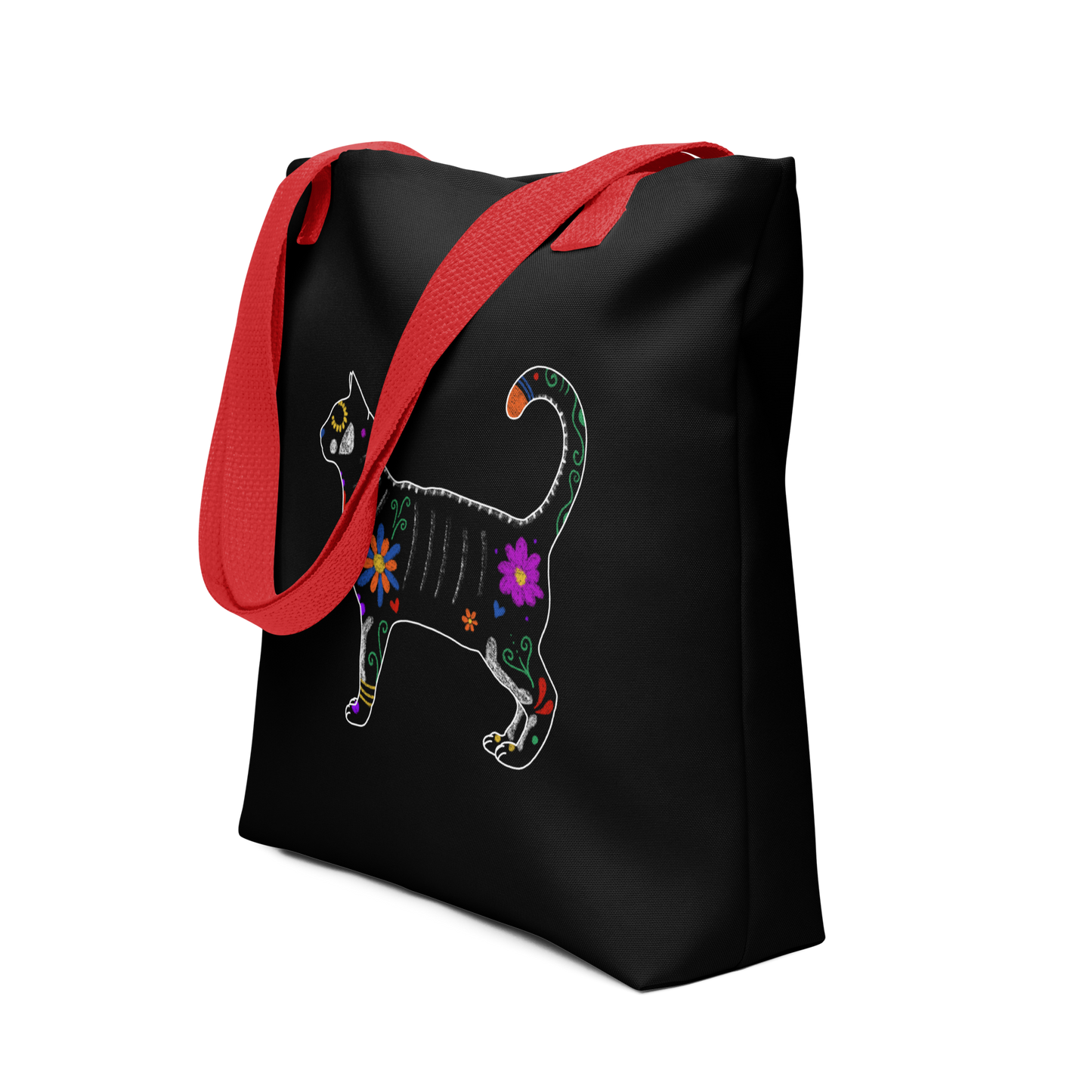 Eustache - Black Tote bag V2
