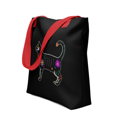 Eustache - Black Tote bag V2