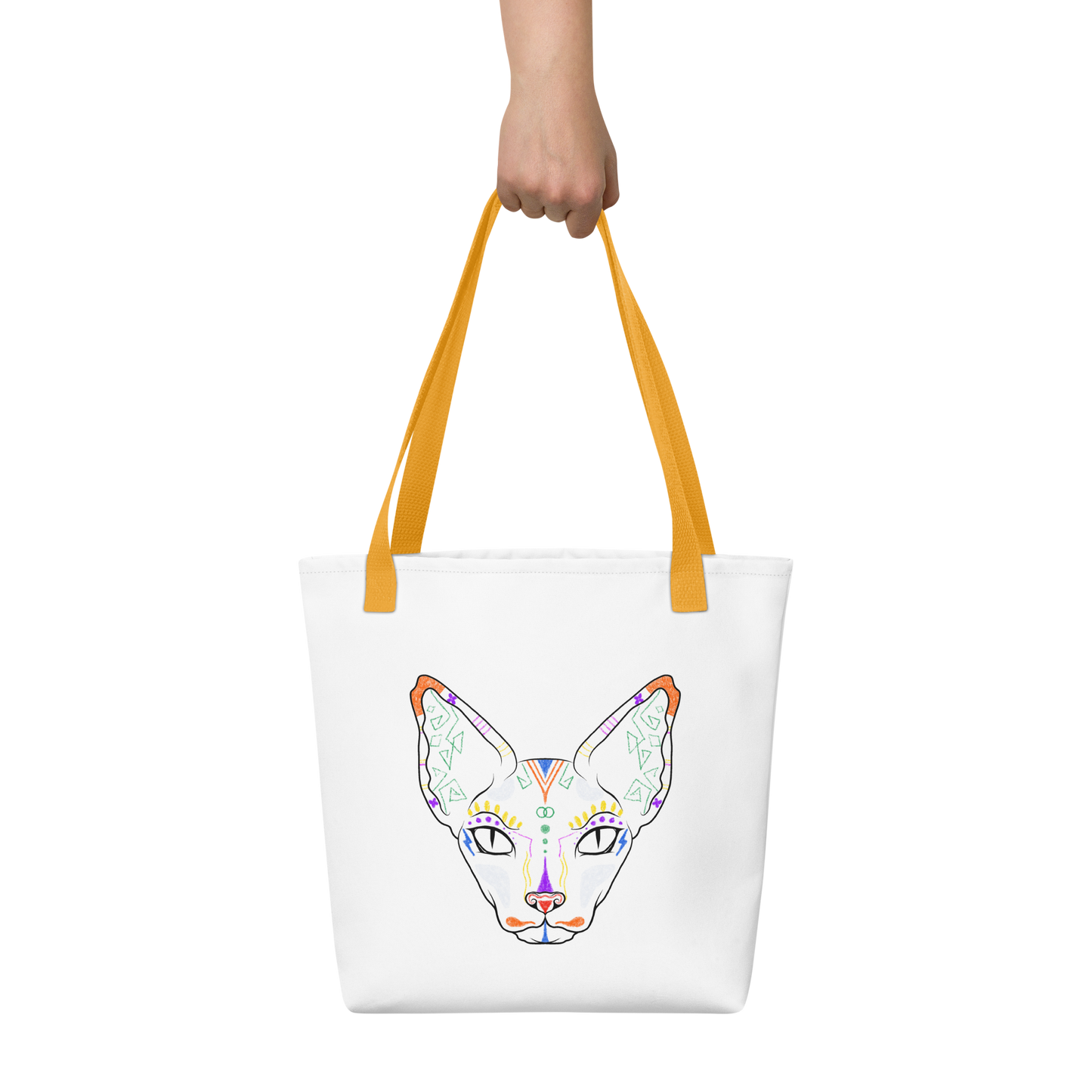 Orion - Borsa tote bianca V2