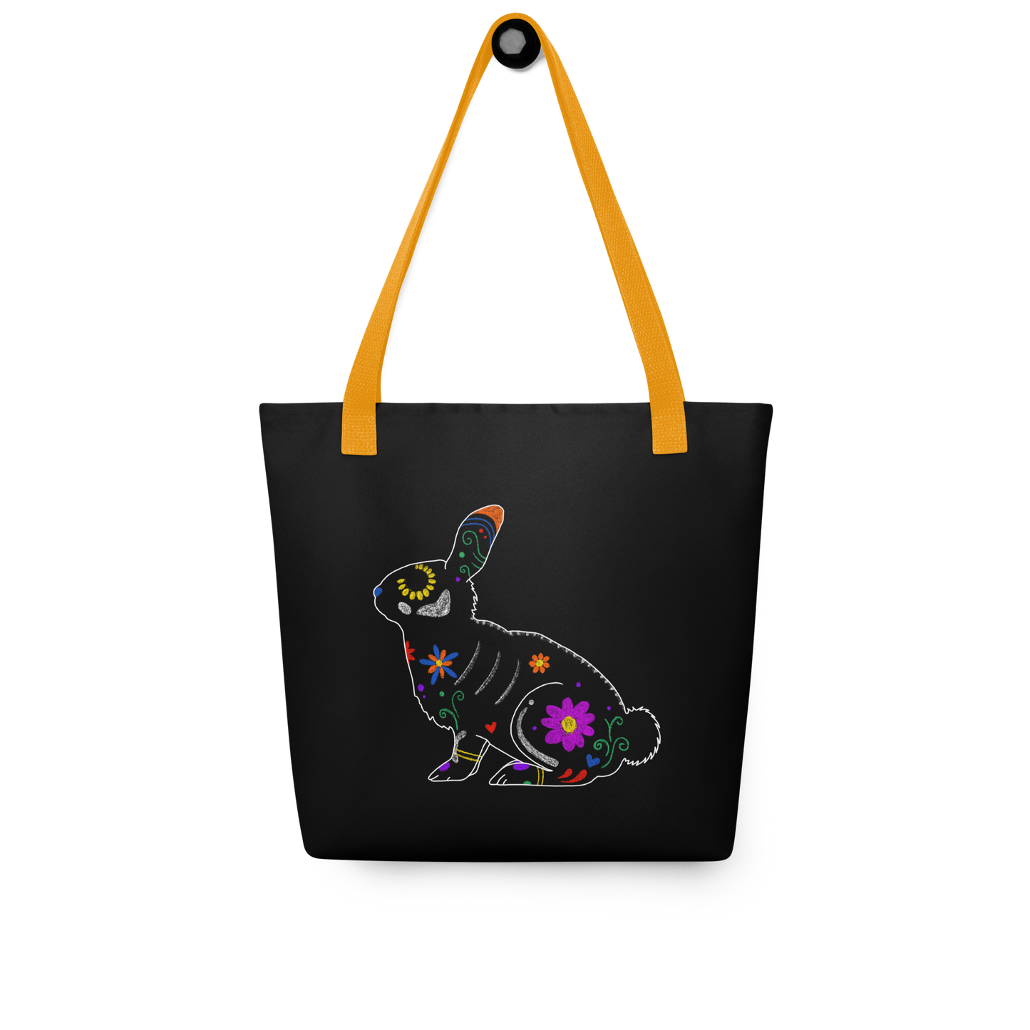 Roger - Black Tote bag V2