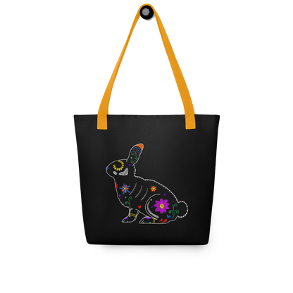 Roger - Black Tote bag V2