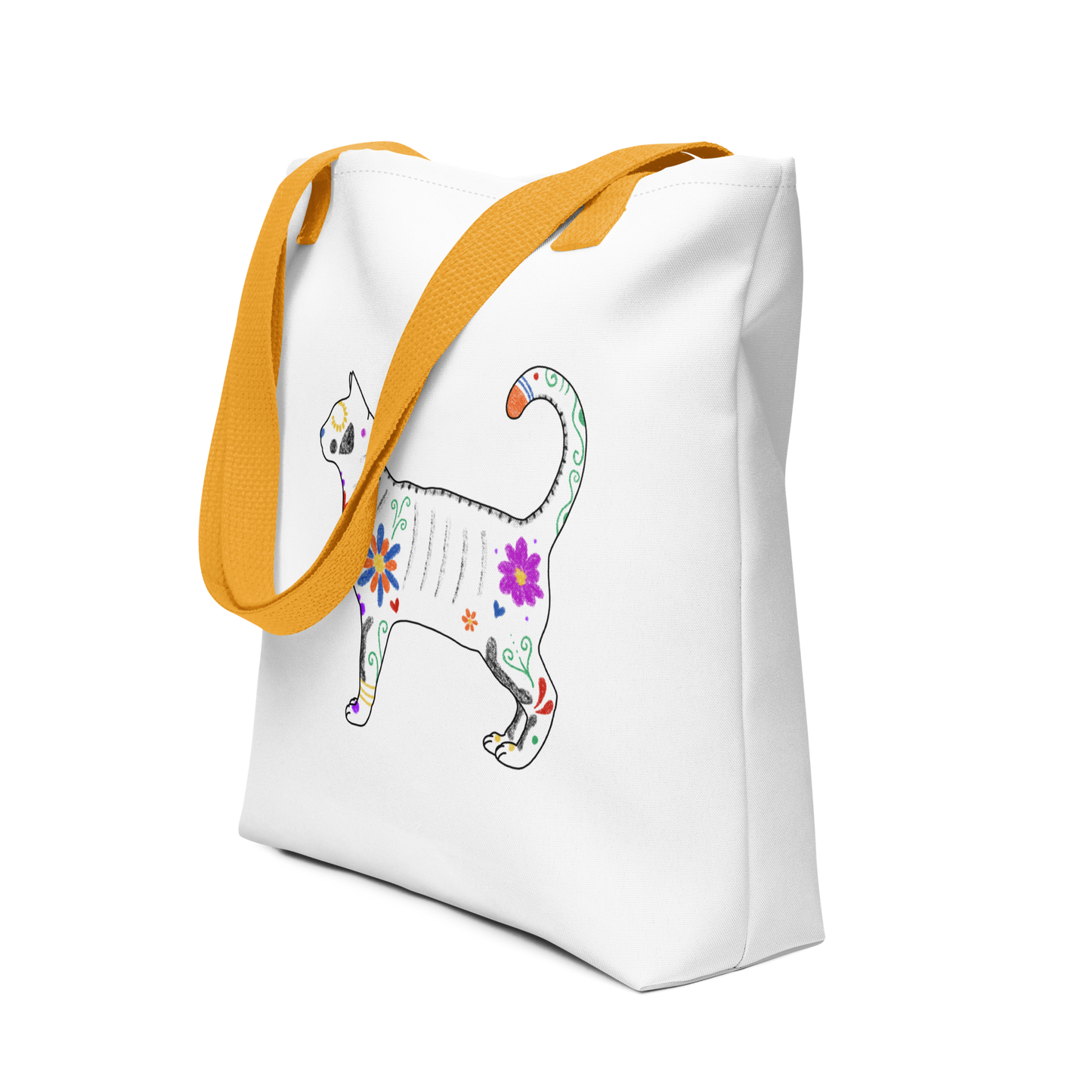 Eustache - White Tote bag V2