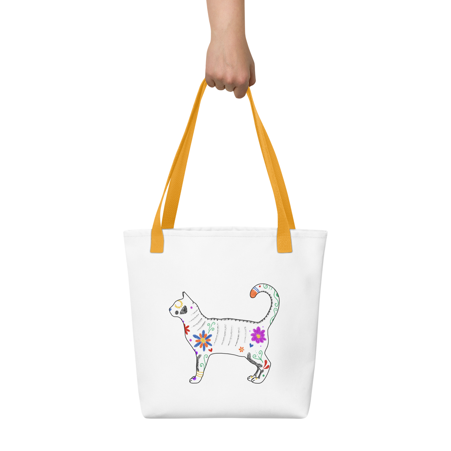 Eustache - White Tote bag V2