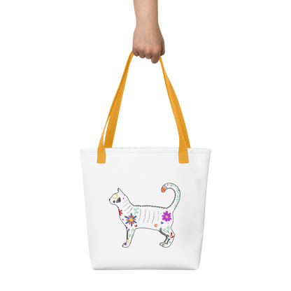 Eustache - White Tote bag V2