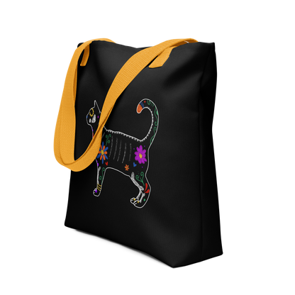 Eustache - Black Tote bag V2