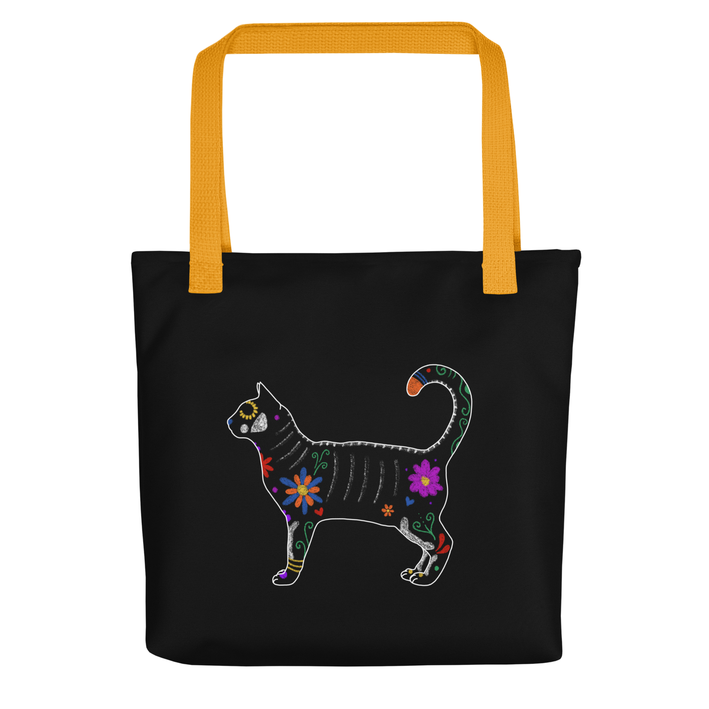 Eustache - Black Tote bag V2